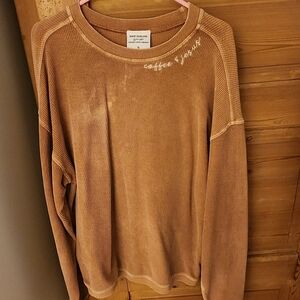 Coffee And Jesus Long Sleeve Sweater